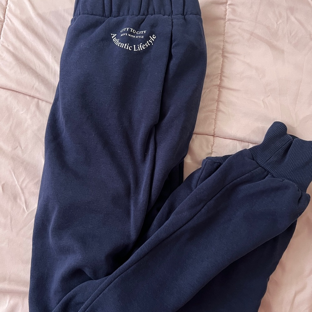H&M women’s Dark Blue Joggers